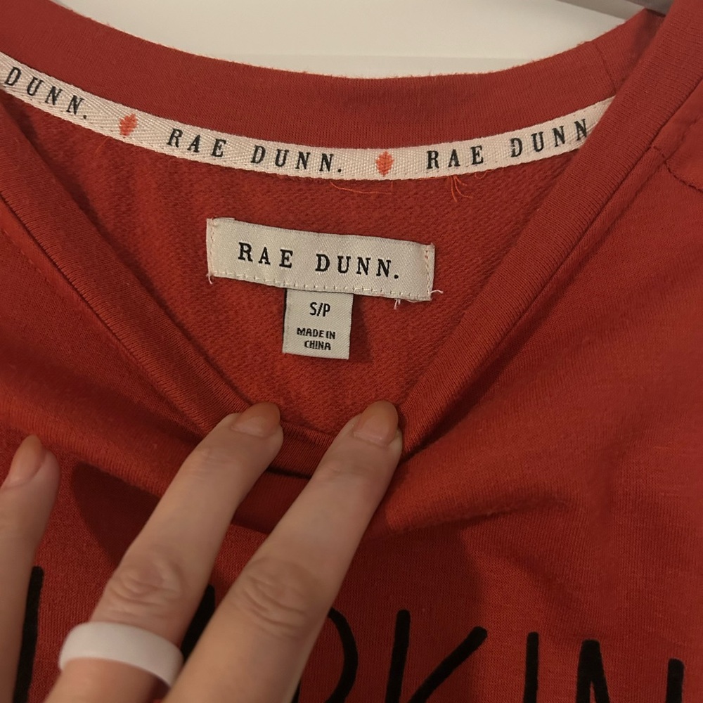 Rae Dunn “Pumpkin Spice” Women's Sweatshirt- SM - Picture 3 of 3
